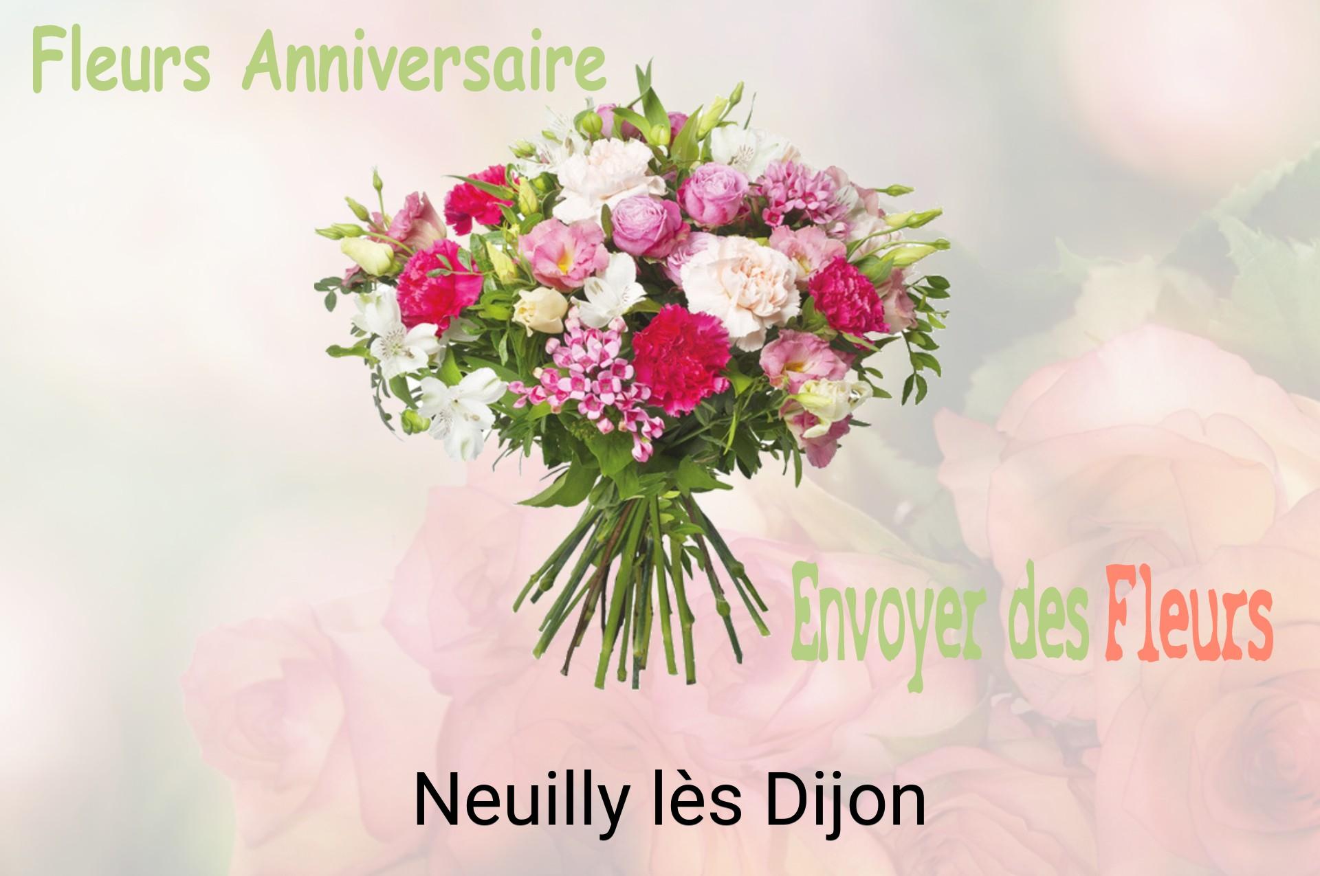 Bouquet de fleurs d’anniversaire livré à Neuilly-lès-Dijon