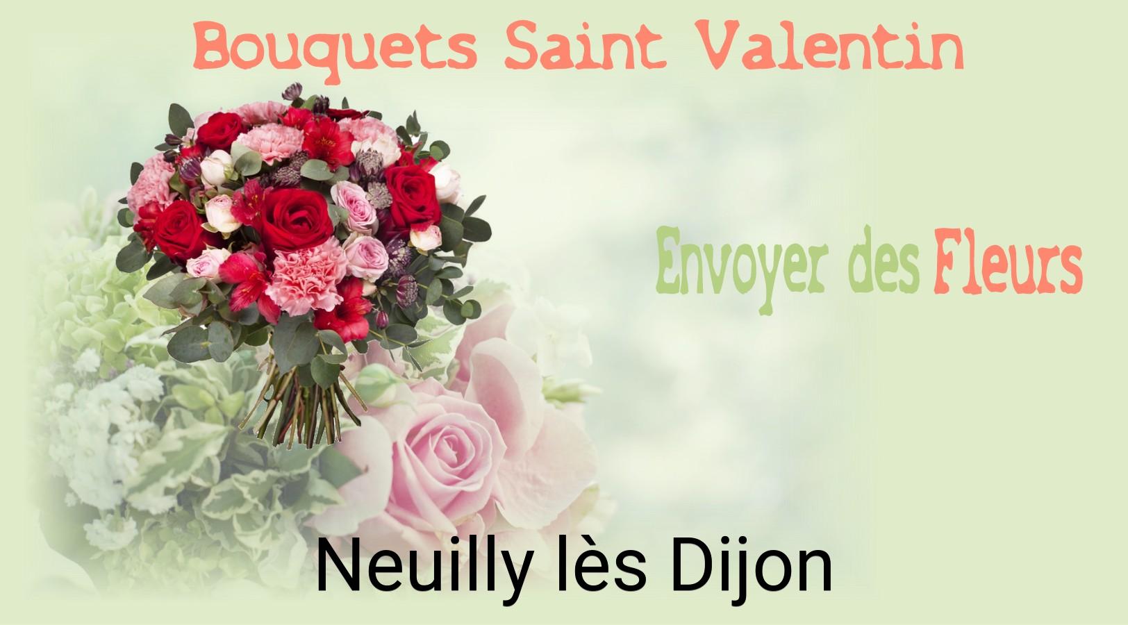 Roses de Saint-Valentin livrées à Neuilly-lès-Dijon